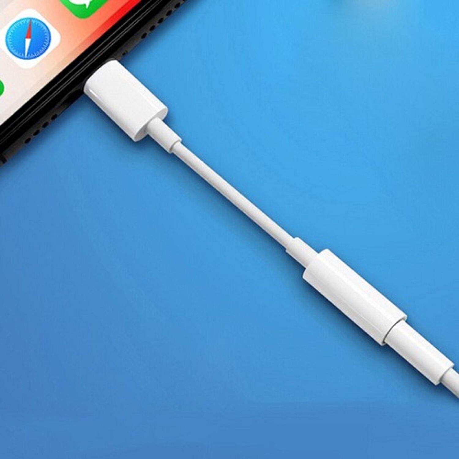 Adaptador Aud&iacute;fonos Para Iphone Con Bluetooth Original Lightning Certificado A Cable Audio Jack 3,5 Auxiliar image number 4.0