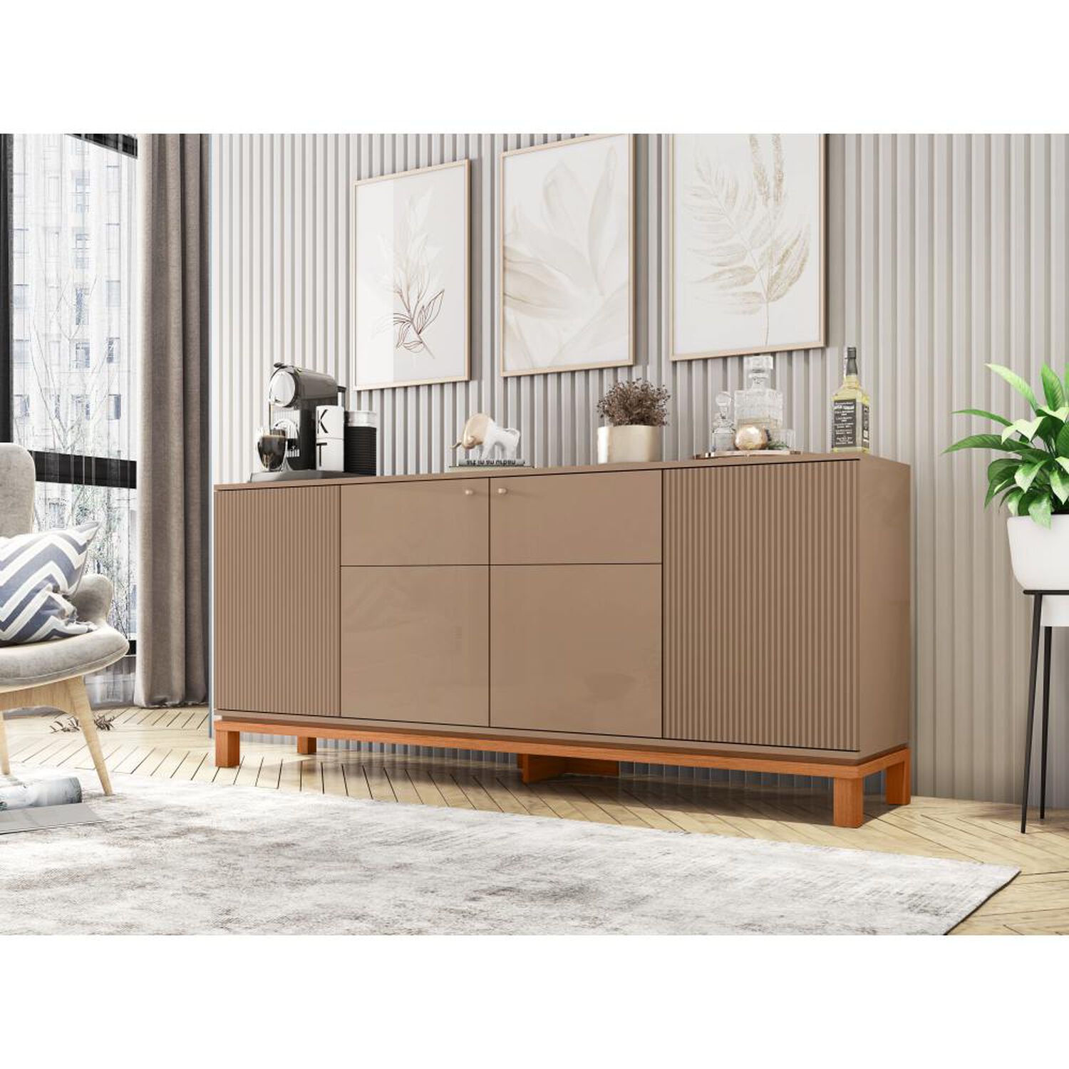 Buffet Decocasa Mondrian 1.8 / 4 Puertas image number 0.0