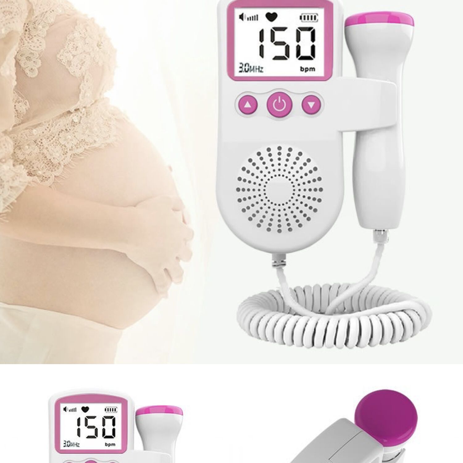 Monitor Fetal Doppler Latidos Coraz&oacute;n Beb&eacute; By Lubabycas image number 6.0