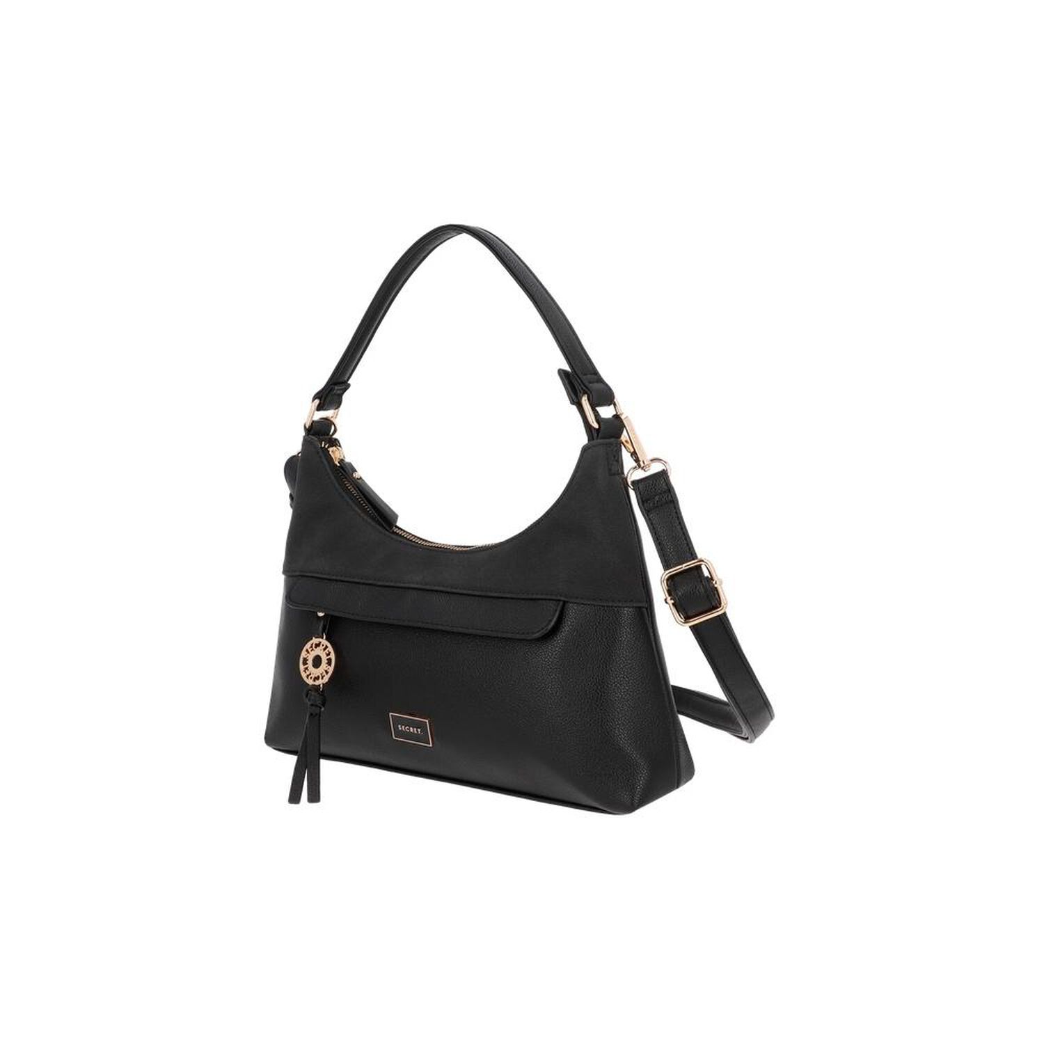 Bandolera Secret Laurens St6 M Negro image number 1.0