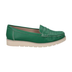 Mocas&iacute;n Mujer Verde Sonia Police