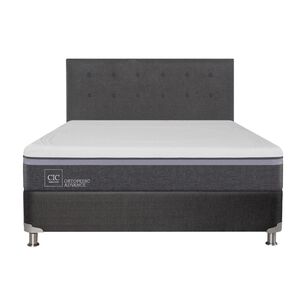 Box Spring Cic Ortopedic / 2 Plazas / Base Normal  + Respaldo