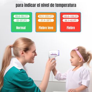 Termómetro Infrarrojo Digital Con Pilas Lubabycas