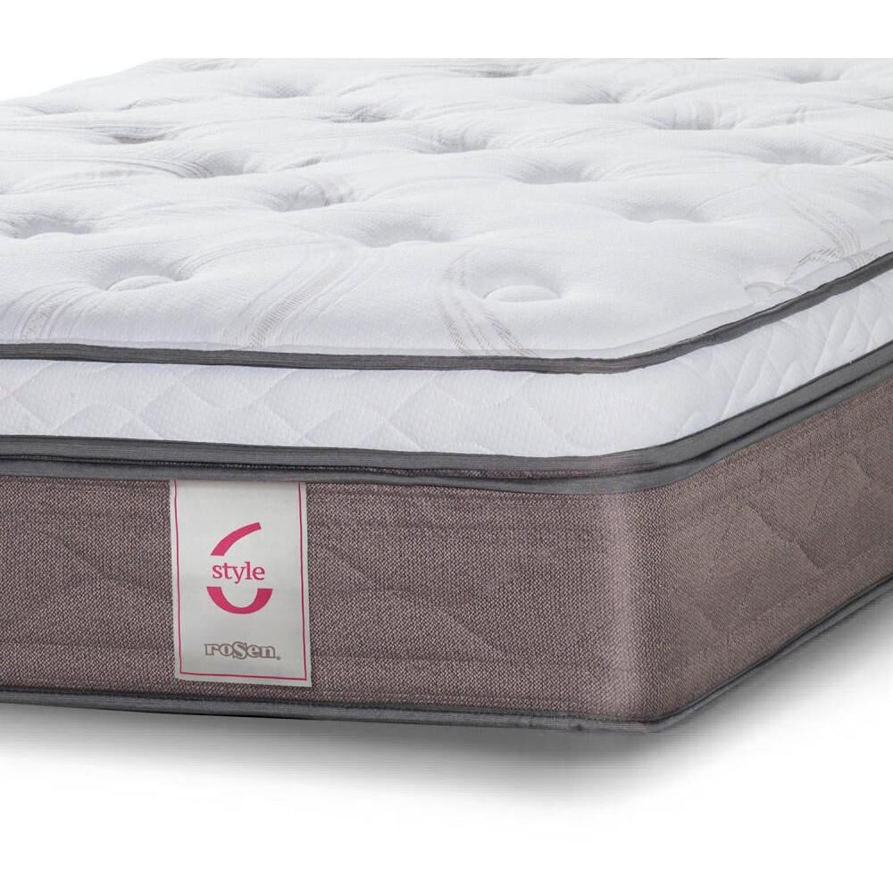 Colchon Rosen New Style 6 / 1 Plaza + Almohada image number 1.0