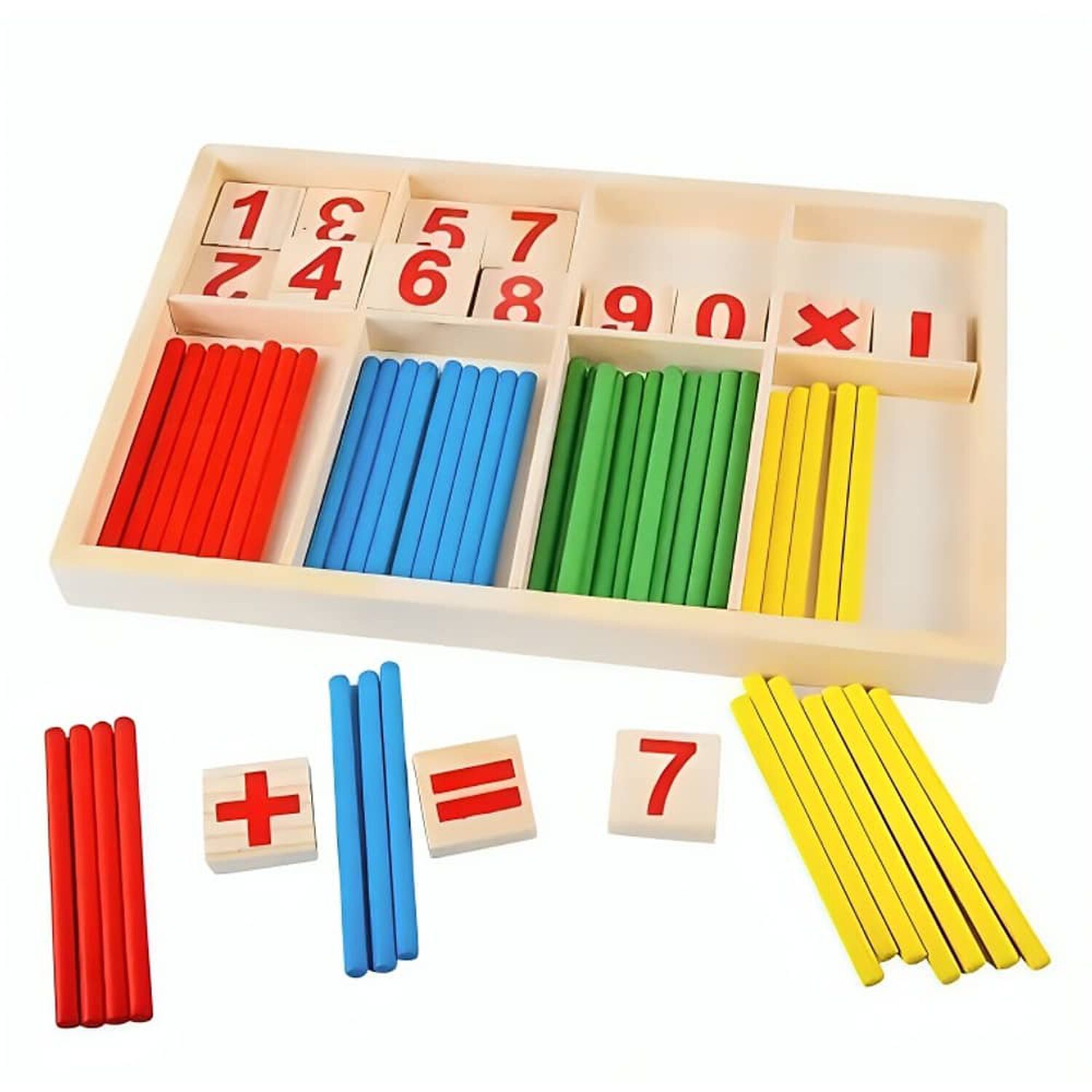 Set Matem&aacute;tico Aprendizaje Montessori image number 1.0