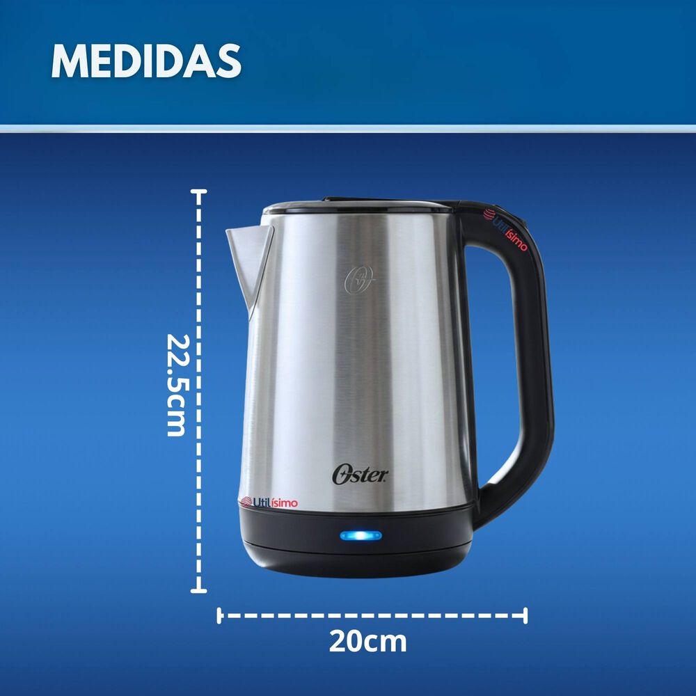 Hervidor El&eacute;ctrico Oster De 2 Litros De Capacidad, Bvstkt674 image number 2.0
