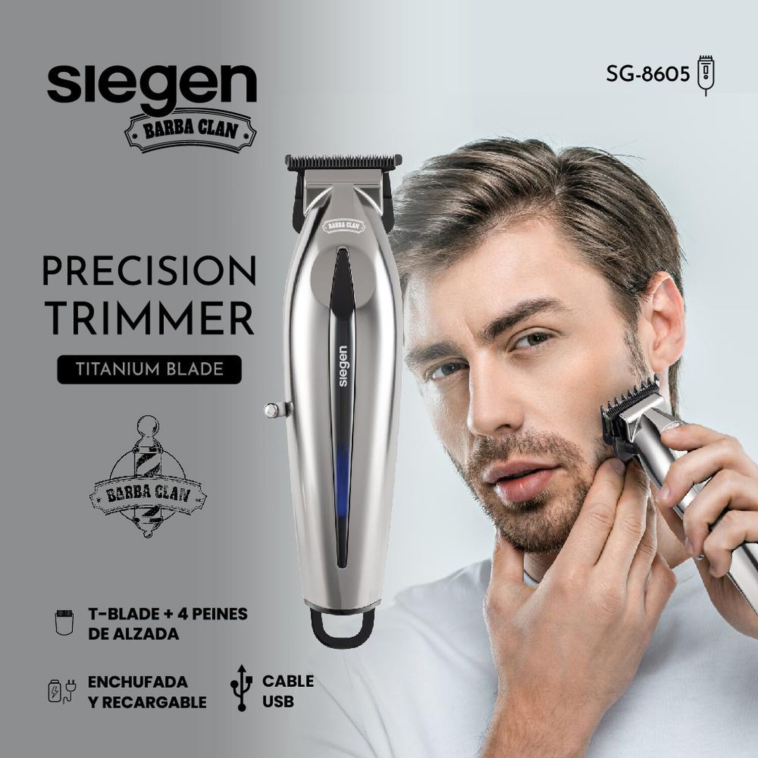 Corta Pelo Siegen SG-8605 image number 2.0