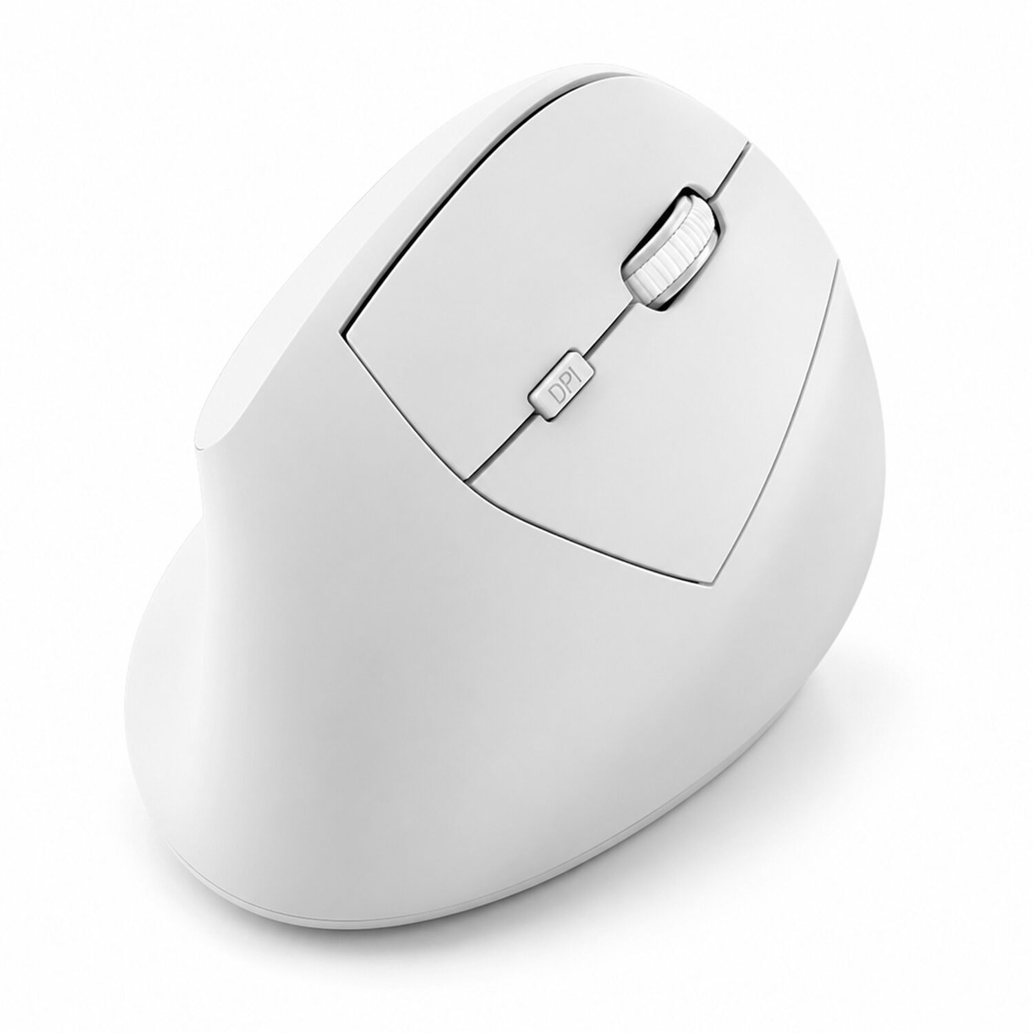Mouse Vertical Ergon&oacute;mico Dual Wireless Recargable Blanco image number 0.0