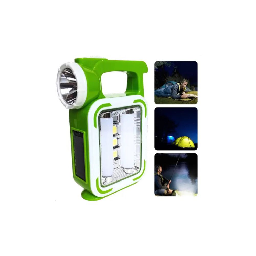Lámpara Linterna Led Solar Recargable Luz Portatil image number 2.0