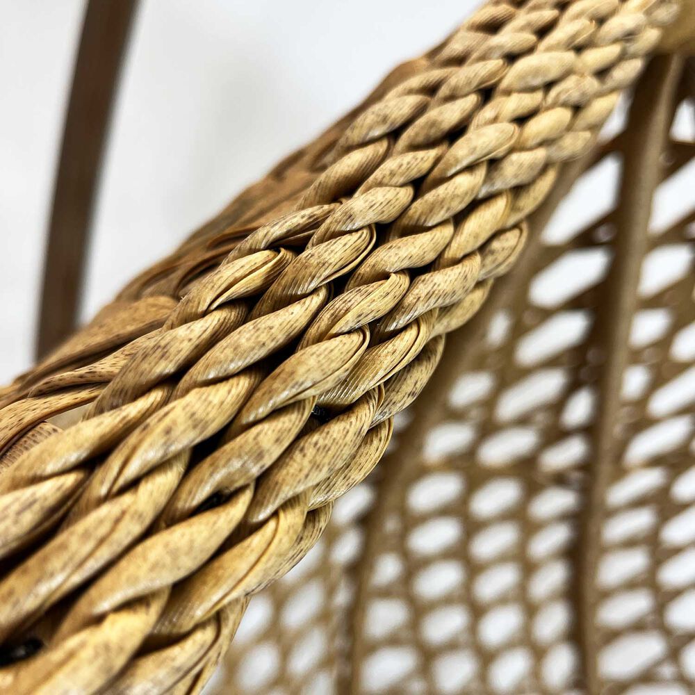 Silla Colgante Haw&aacute;i L Caramelo Coj&iacute;n Marfil image number 7.0