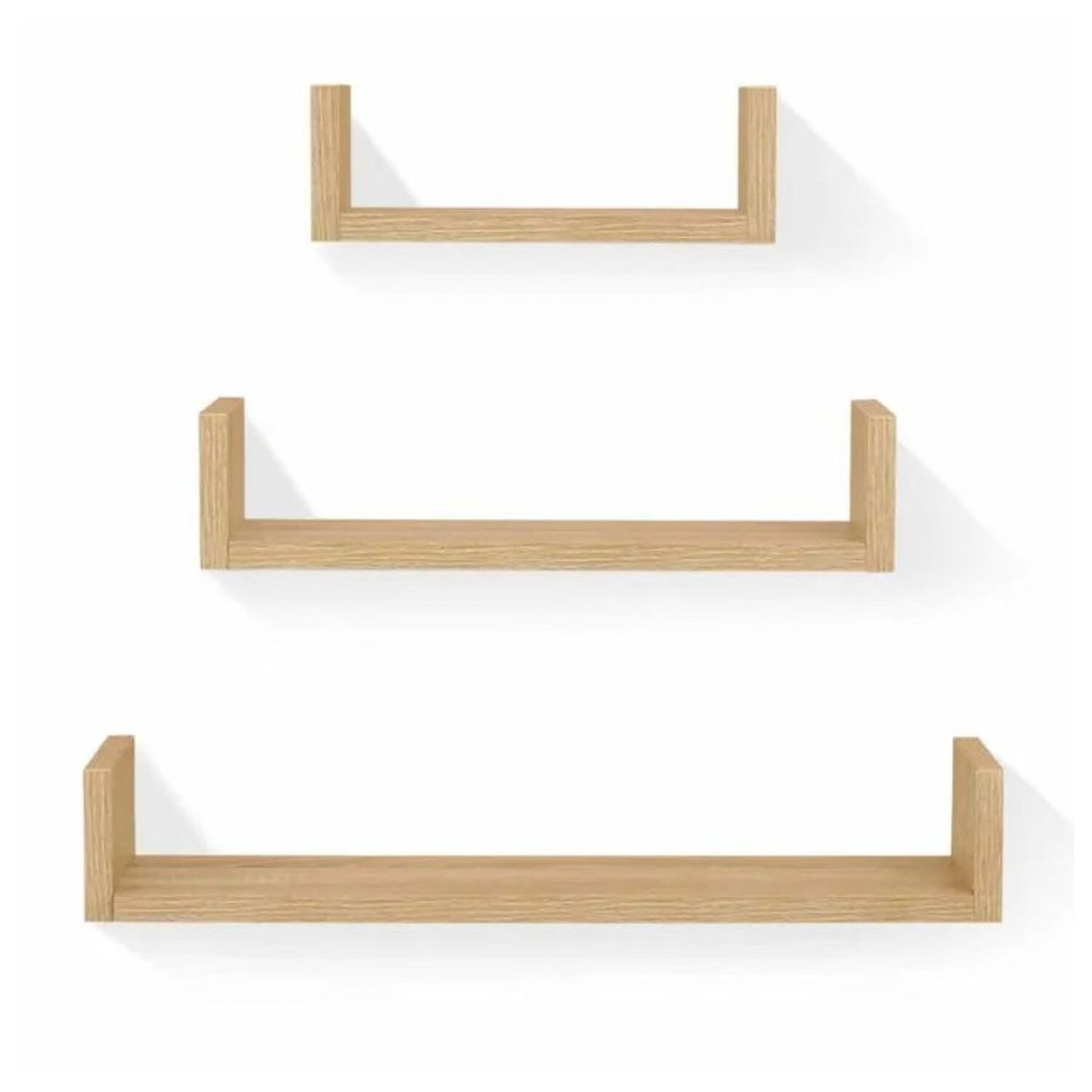 Set 3 Estantes Repisas Flotantes Decorativos Minimalistas image number 0.0