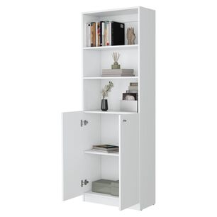 Librero Estante 2 Puertas 4 Repias Fm-020