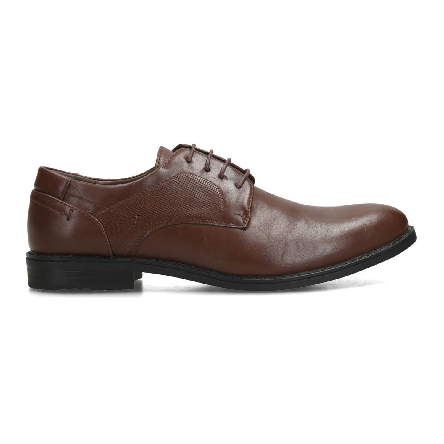 Zapato De Vestir Hombre Az Black Brown image number 2.0