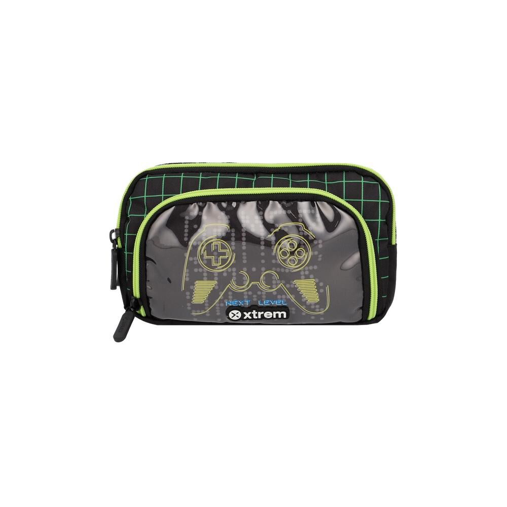 Estuche Xtrem Zip-art 6xt Gamer Negro image number 0.0