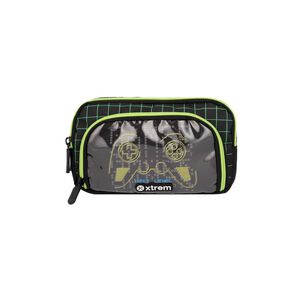 Estuche Xtrem Zip-art 6xt Gamer Negro
