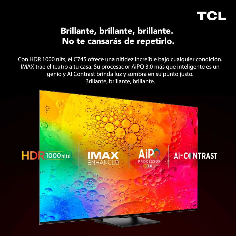 Qled 65" TCL 65C745 / Ultra HD 4K / Smart TV image number 2.0
