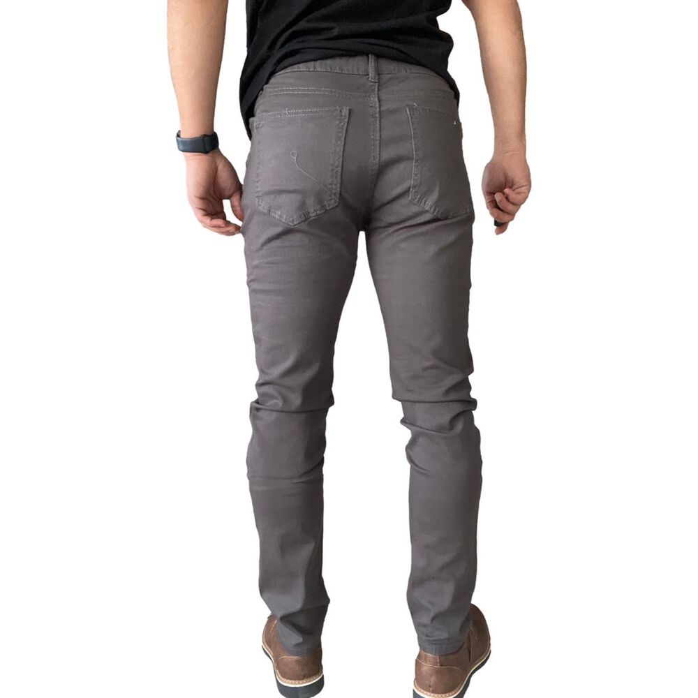 Pantal&oacute;n Tela Elasticado Slim Fit Colores image number 38.0