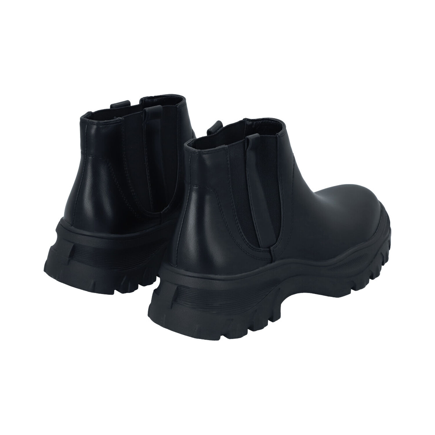 Botin Mujer Negro Plataforma Cota Police image number 3.0
