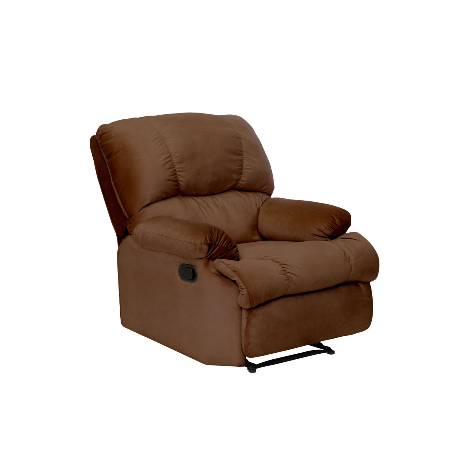 Bergere Perugia Reclinable Tela Velvet Chocolate image number 1.0
