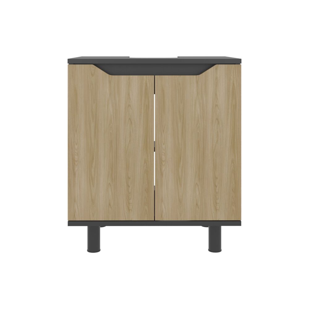 Mueble Para Lavamanos 63x55x41.3 Cm 2 Puertas image number 3.0