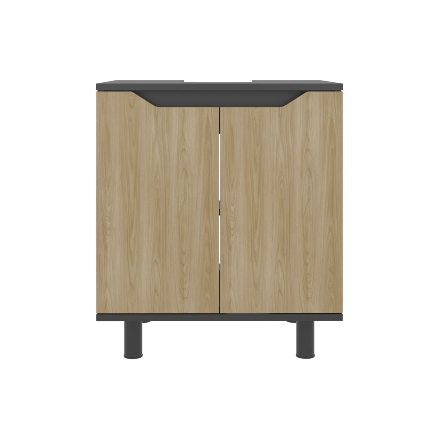 Mueble Para Lavamanos 63x55x41.3 Cm 2 Puertas image number 3.0