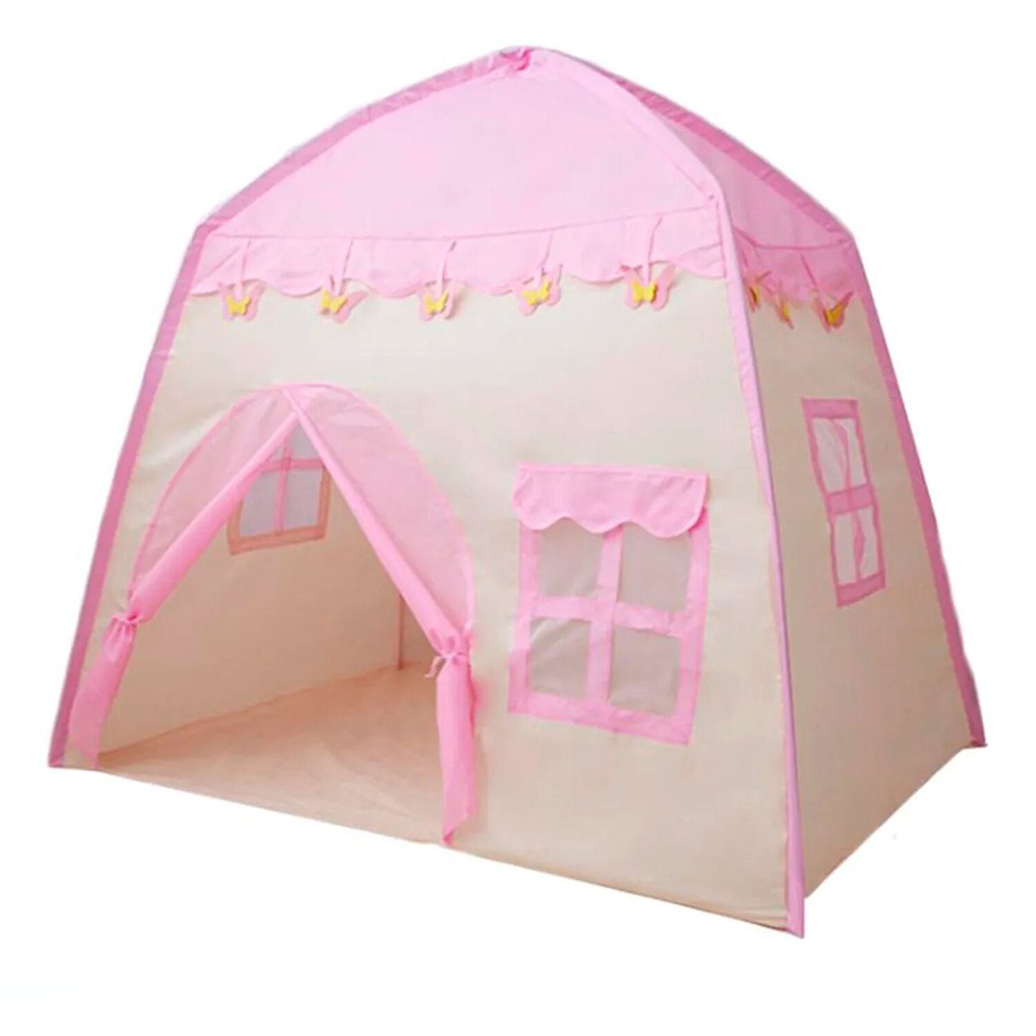 Tienda De Juegos Carpa Plegable Para Ni&ntilde;os Castillo Rosa image number 0.0