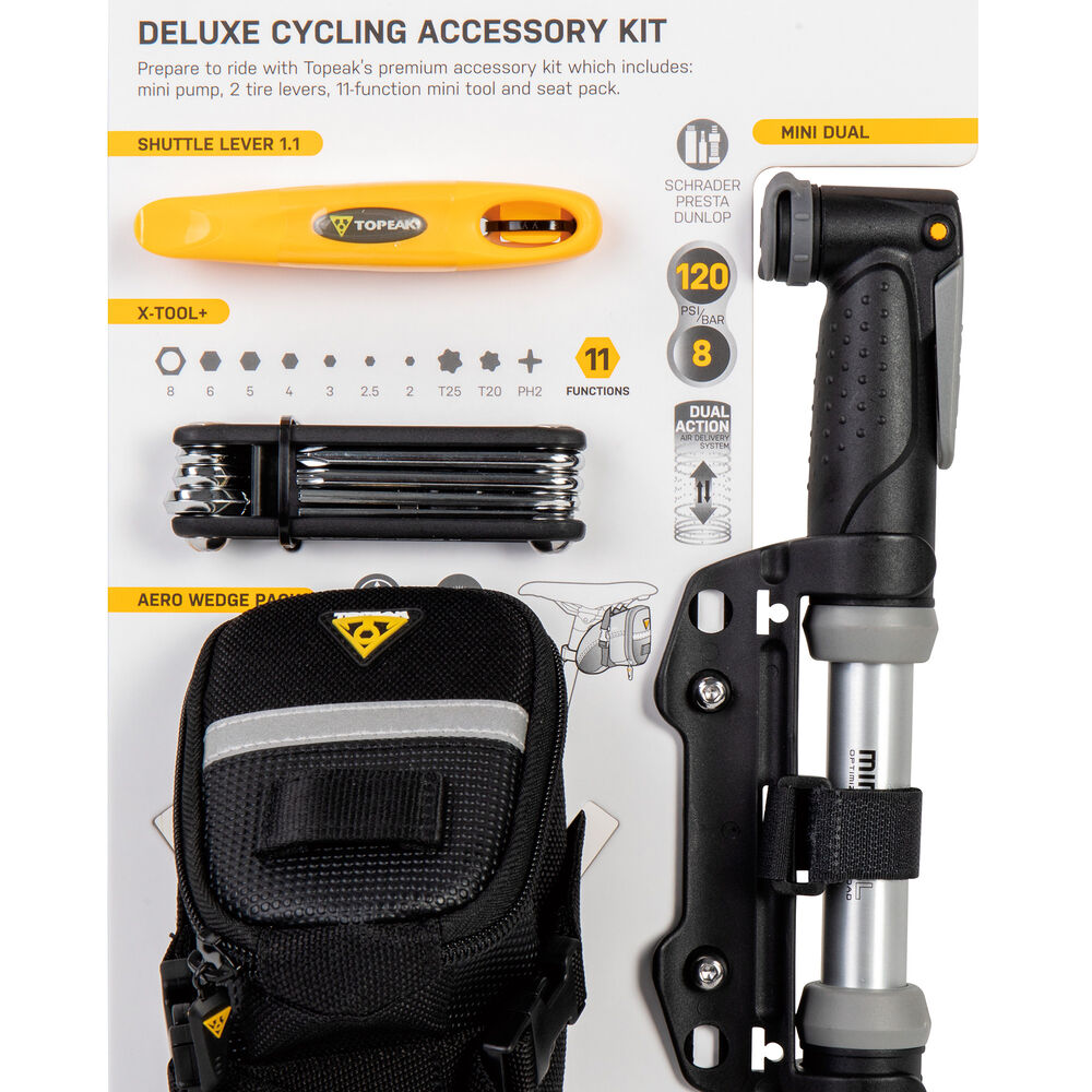 Kit Topeak Deluxe Cycling 4 Piezas image number 4.0