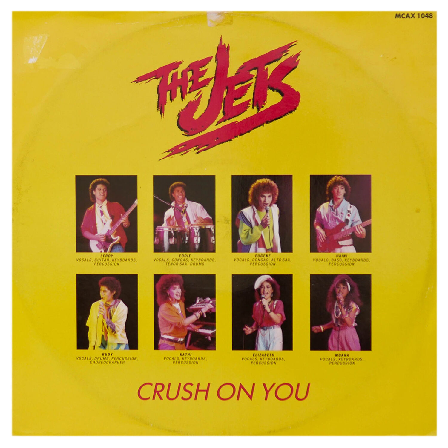 Jets - Crush On You(dakeyne Remix) | 12" Maxi Single Usado image number 0.0