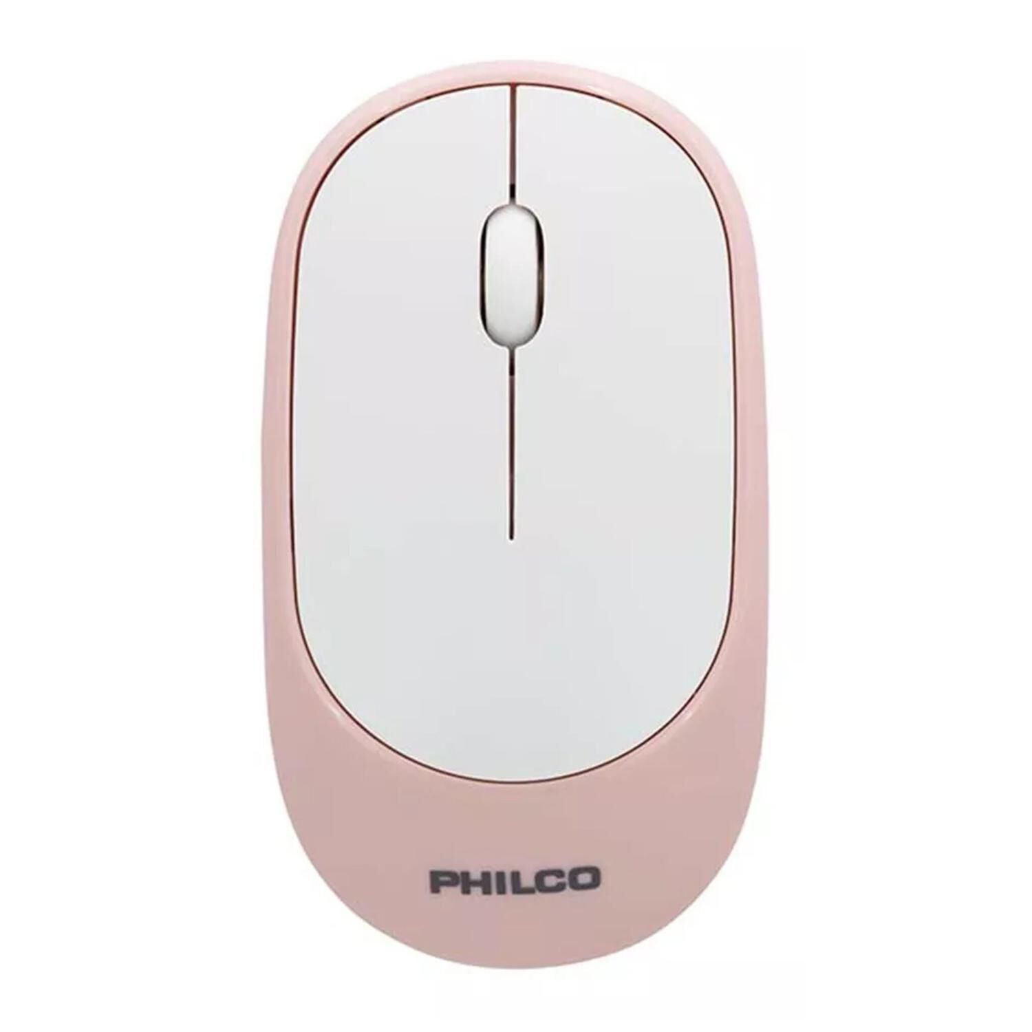 Mouse Inalambrico Usb Silencioso 3 Botones Rosado image number 0.0