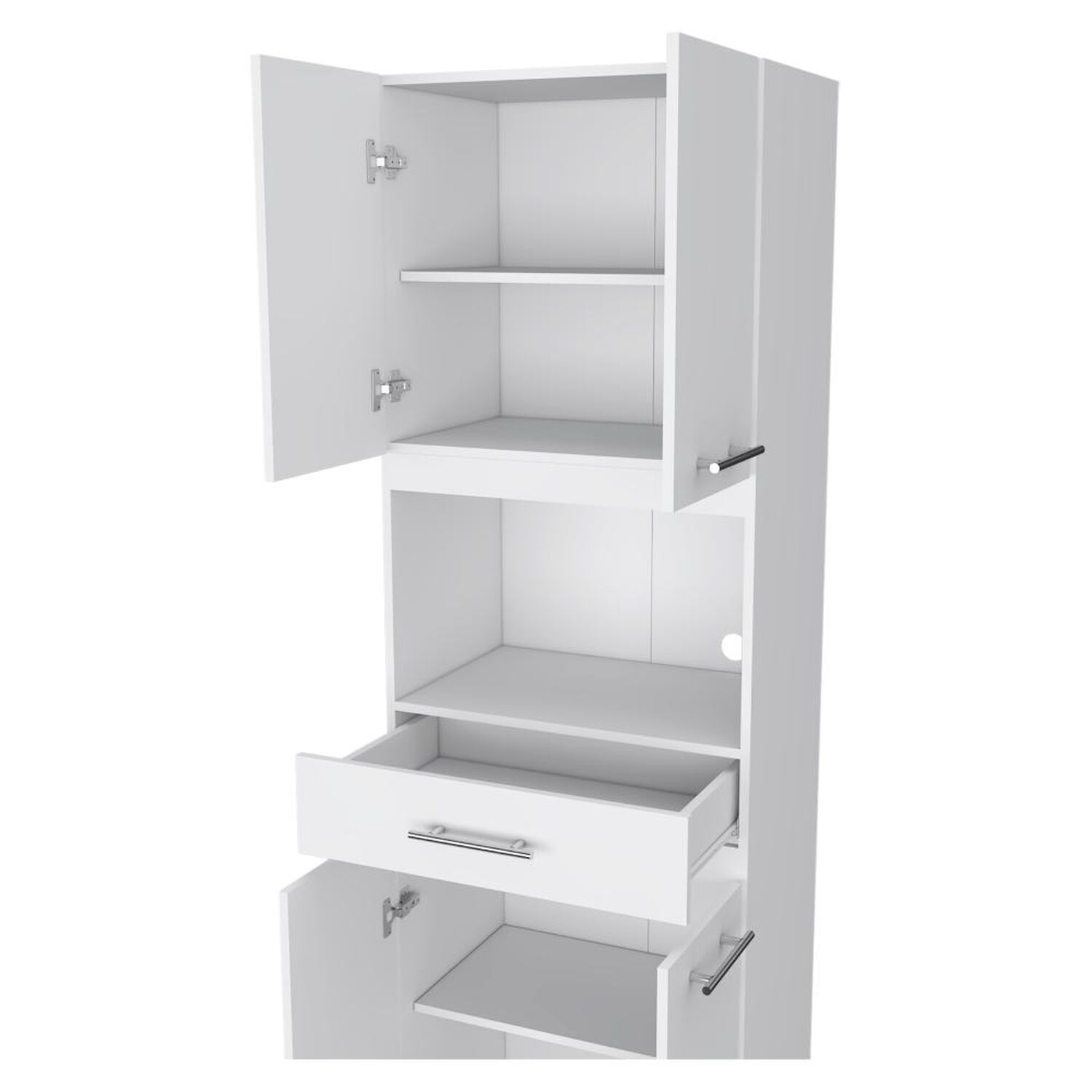 Mueble Microondas Tuhome Manchester / 4 Puertas / 1 Caj&oacute;n image number 8.0