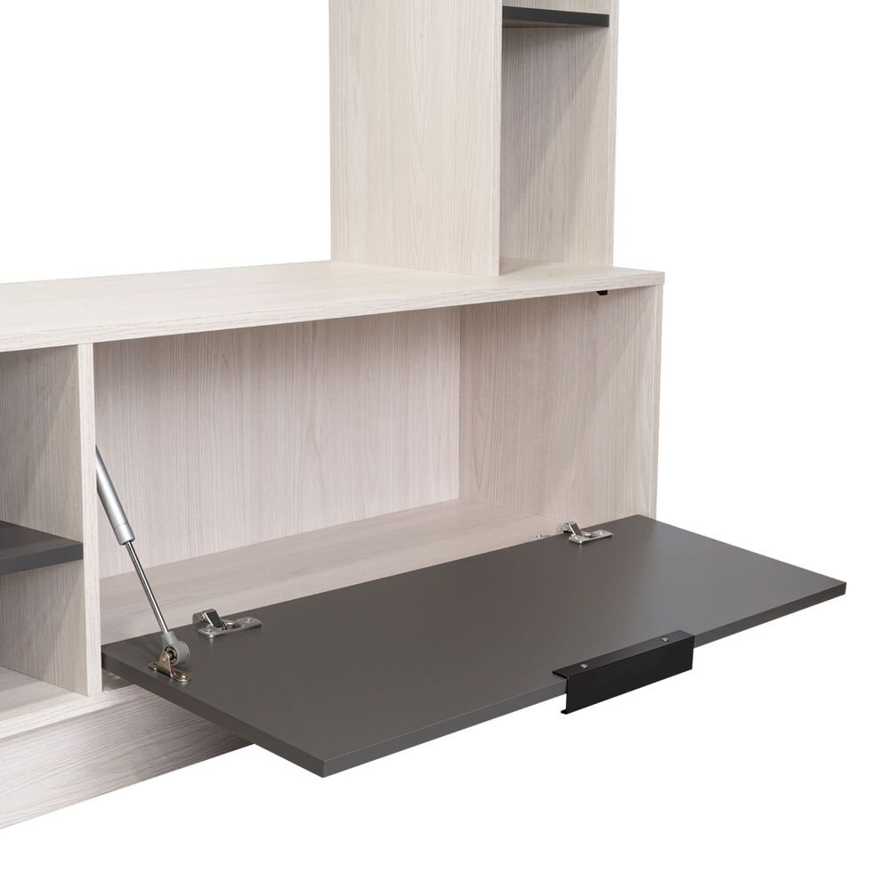 Centro De Entretenimiento Tv 60" Gris 176.8x202x35 Cm image number 5.0