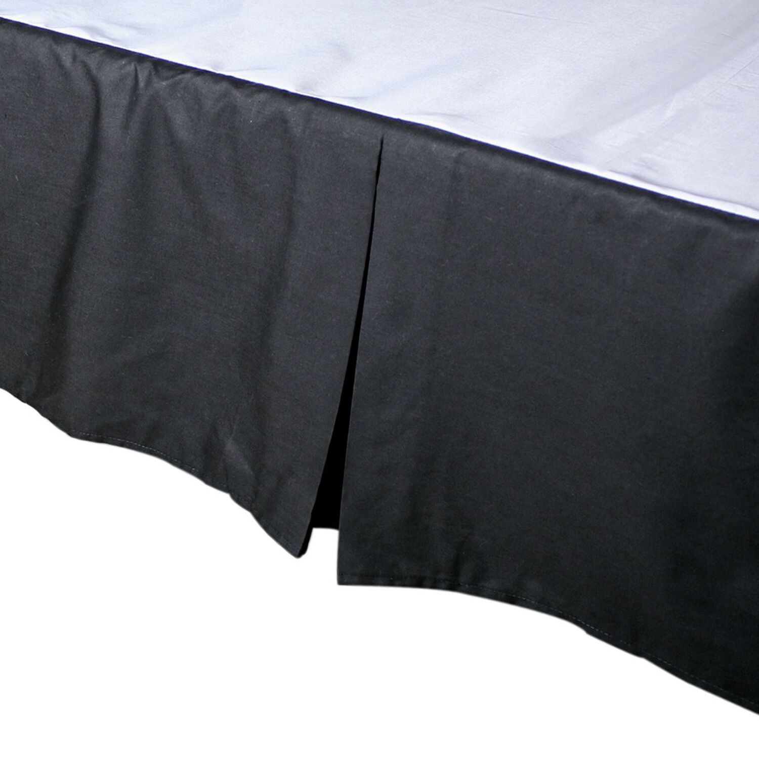 Faldon Unicolor Super King Color Negro 144 Hilos Arthome image number 0.0