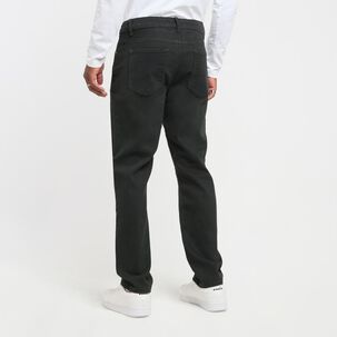 Pantalón Liso Tiro Medio Skinny Hombre Rolly Go