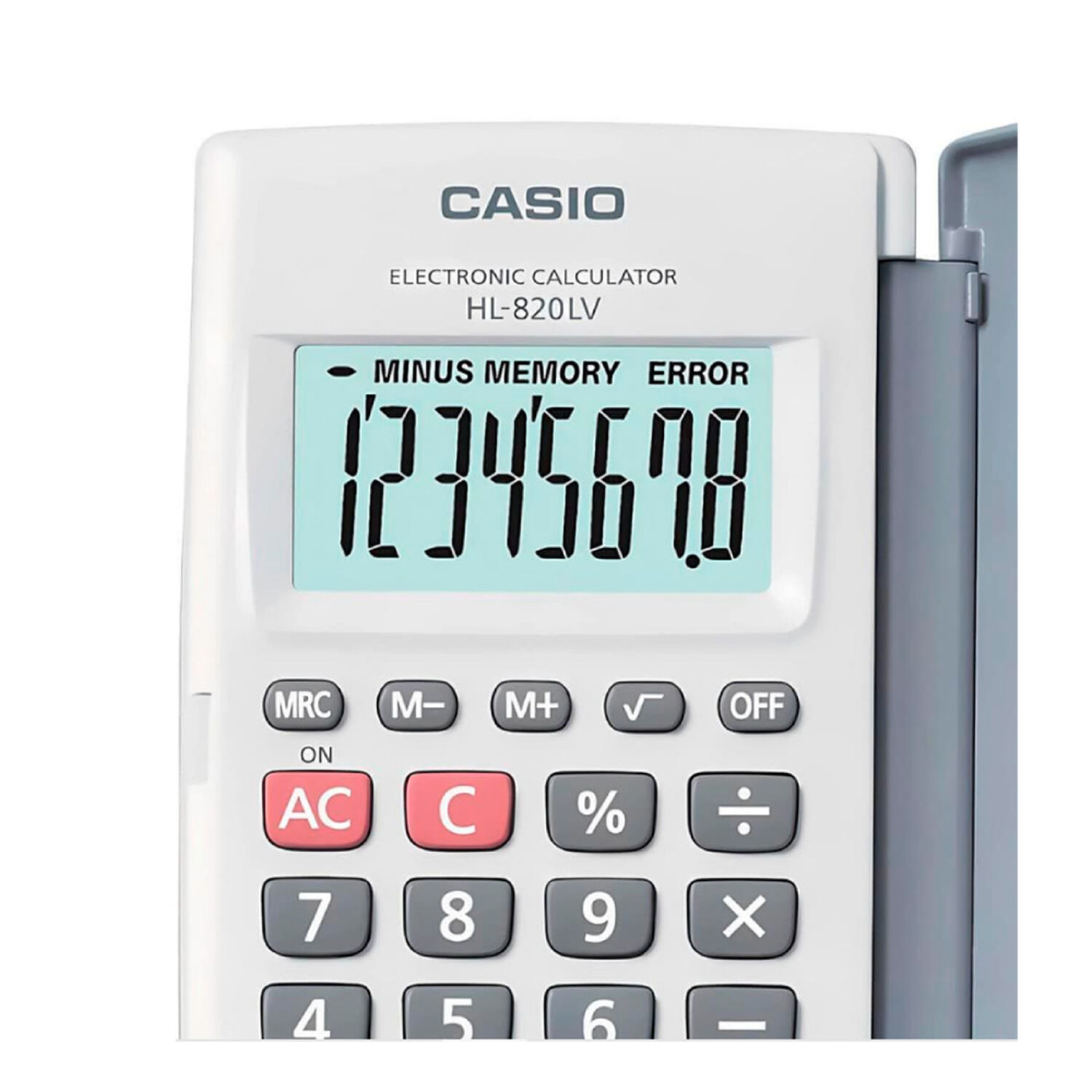 Calculadora Bolsillo Casio Hl820lv Blanca image number 2.0
