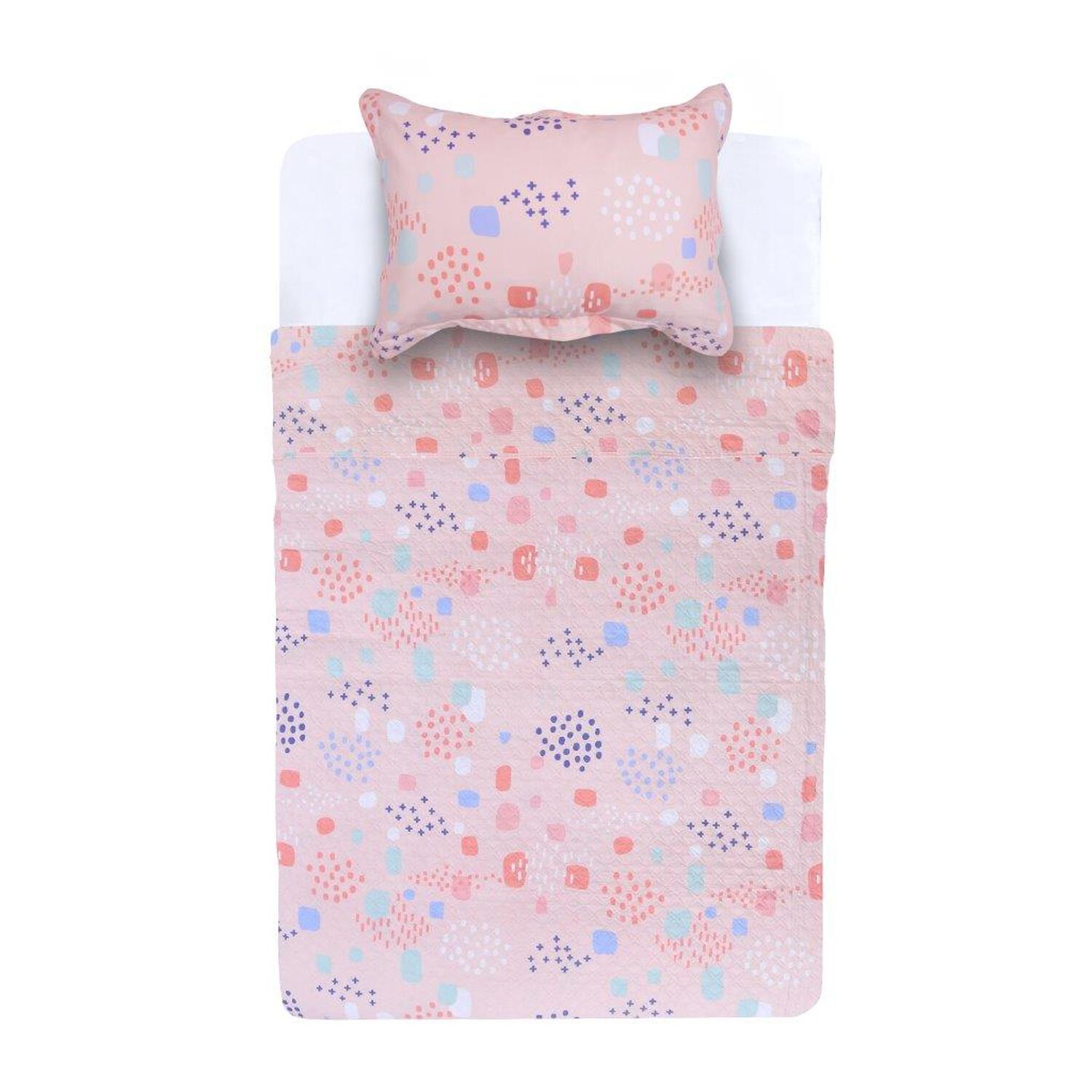 Cubrecama Quilt Cordoba Estampado Infantil 1.5 Plazas Marcela image number 2.0