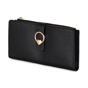 Billetera De Mujer Samy Negra Carven