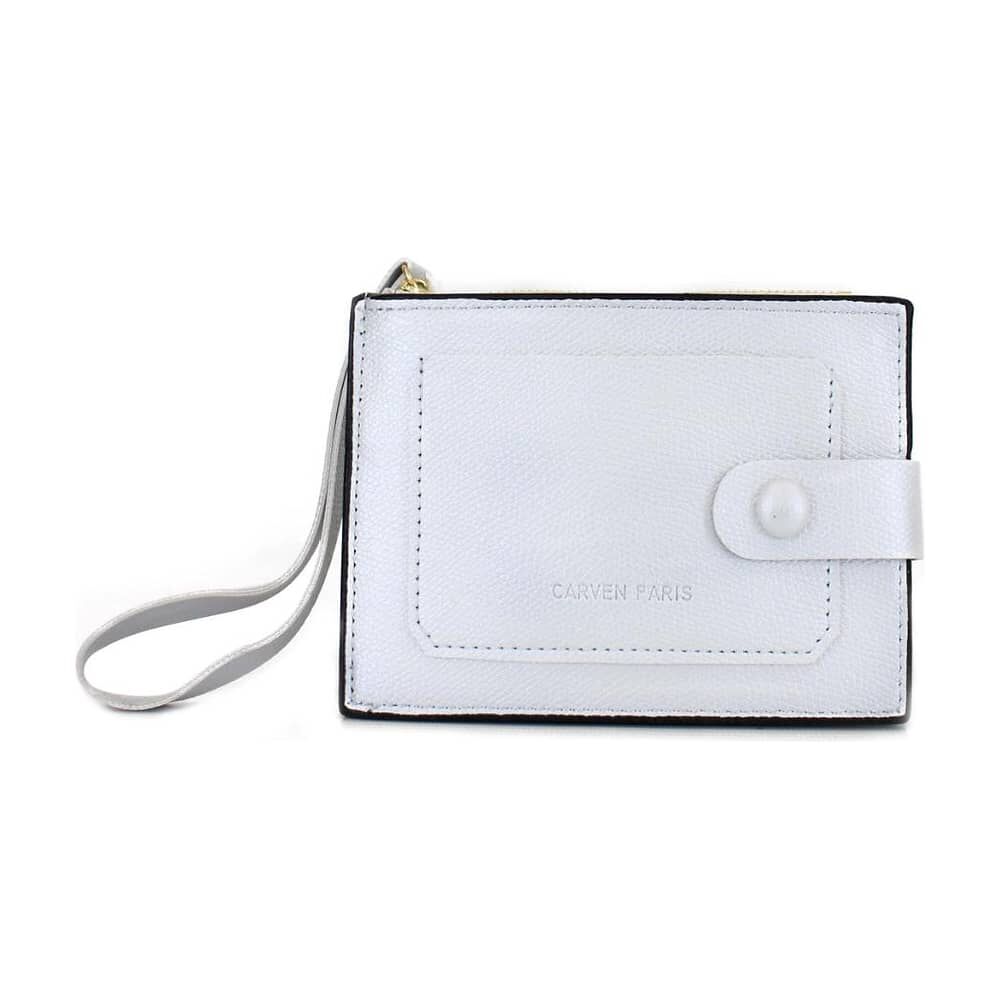 Billetera De Mujer Eva Silver Carven image number 0.0
