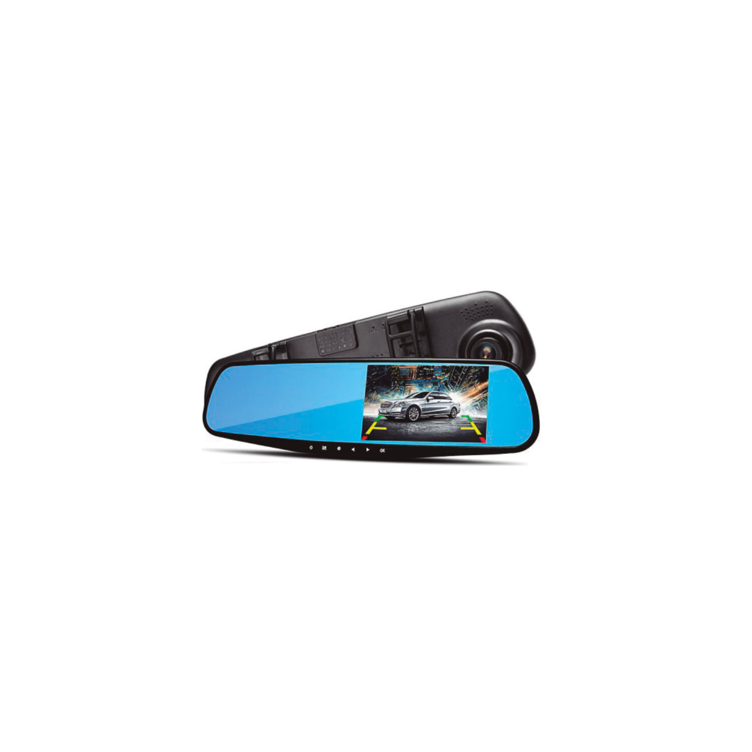 Espejo Retrovisor Grabador C&aacute;mara Delantera Y Trasera - Ps image number 0.0