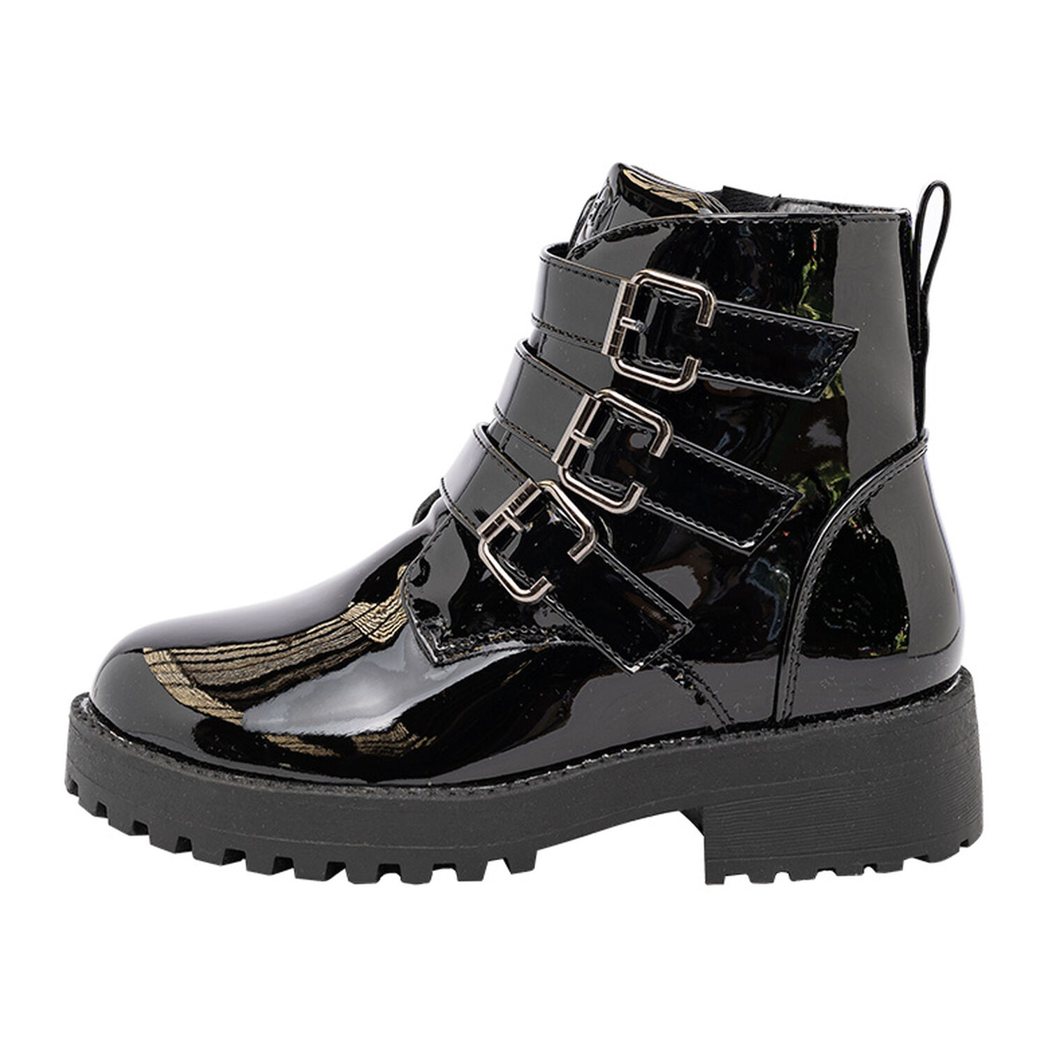 Botin Yeni Negro Charol Bamboo image number 1.0