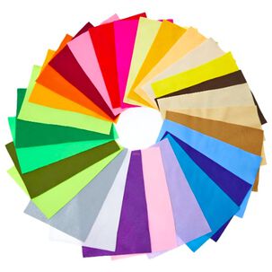 Pa&ntilde;o Lenci Set De 28 Colores 20x30cm