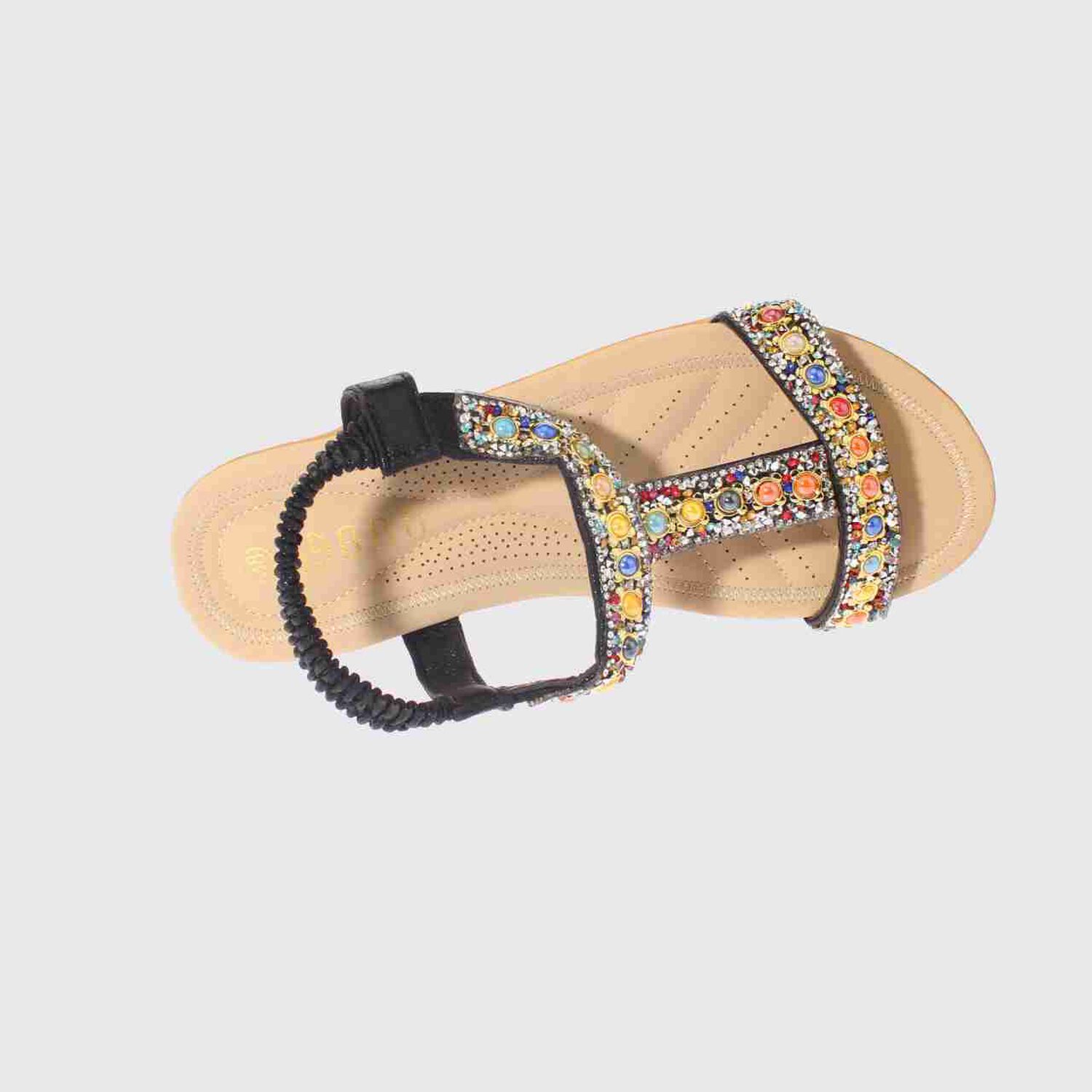 Sandalia Confort Negro Bbo Art. 51008b30034black image number 4.0