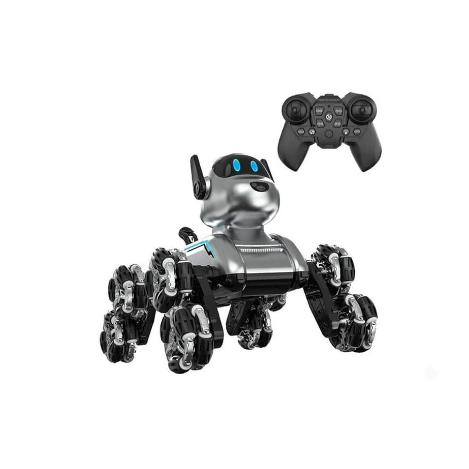 Perro Robot Inteligente Control Remoto Acrob&aacute;tico Luces image number 1.0