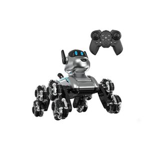 Perro Robot Inteligente Control Remoto Acrob&aacute;tico Luces