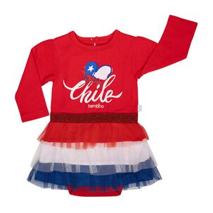 Body Chile Rojo Chile Ni&ntilde;a 18-24 M