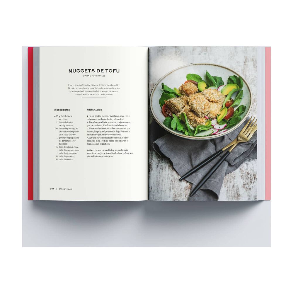 Sano Y Vegano (tapa R&uacute;stica Con Solapa) - Carlina Fuentes Macarena Samhan | Libro image number 1.0