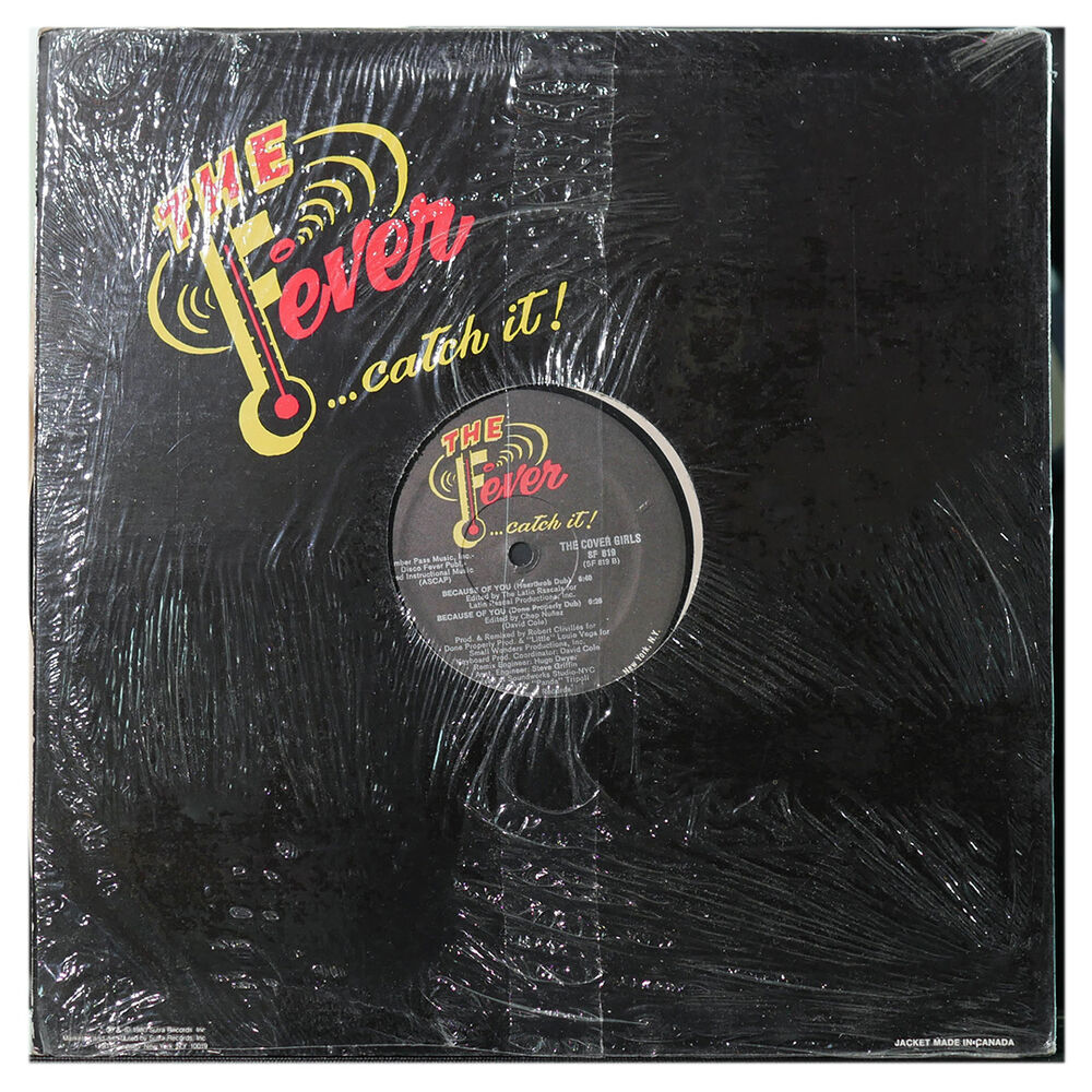 The Cover Girls - Because Of You | 12" Maxi Single Usado image number 0.0