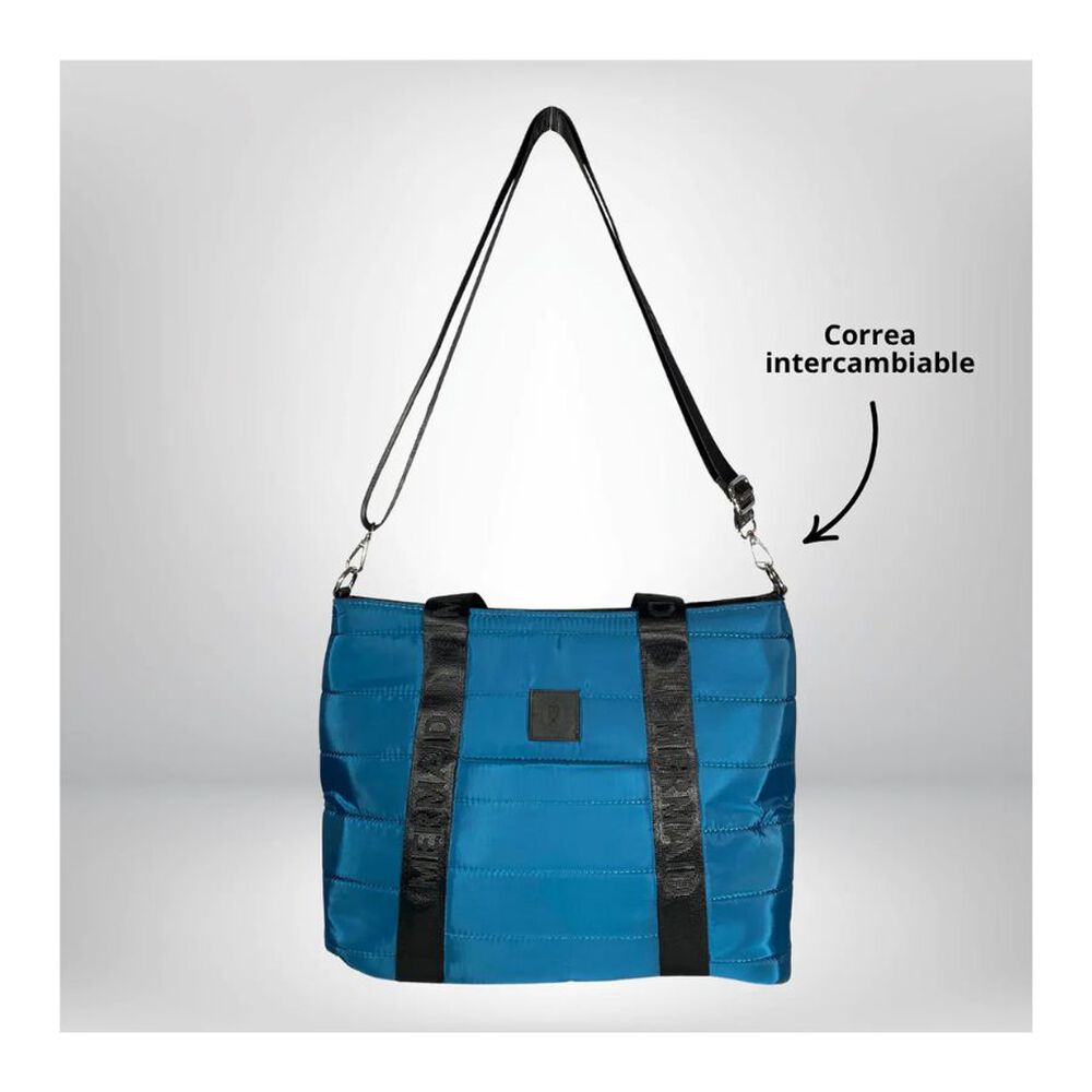 Bolso Tote Acolchado Estilo Casual image number 4.0