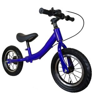 Bicicleta De Aprendizaje Ni&ntilde;os Infantil Freno Azul