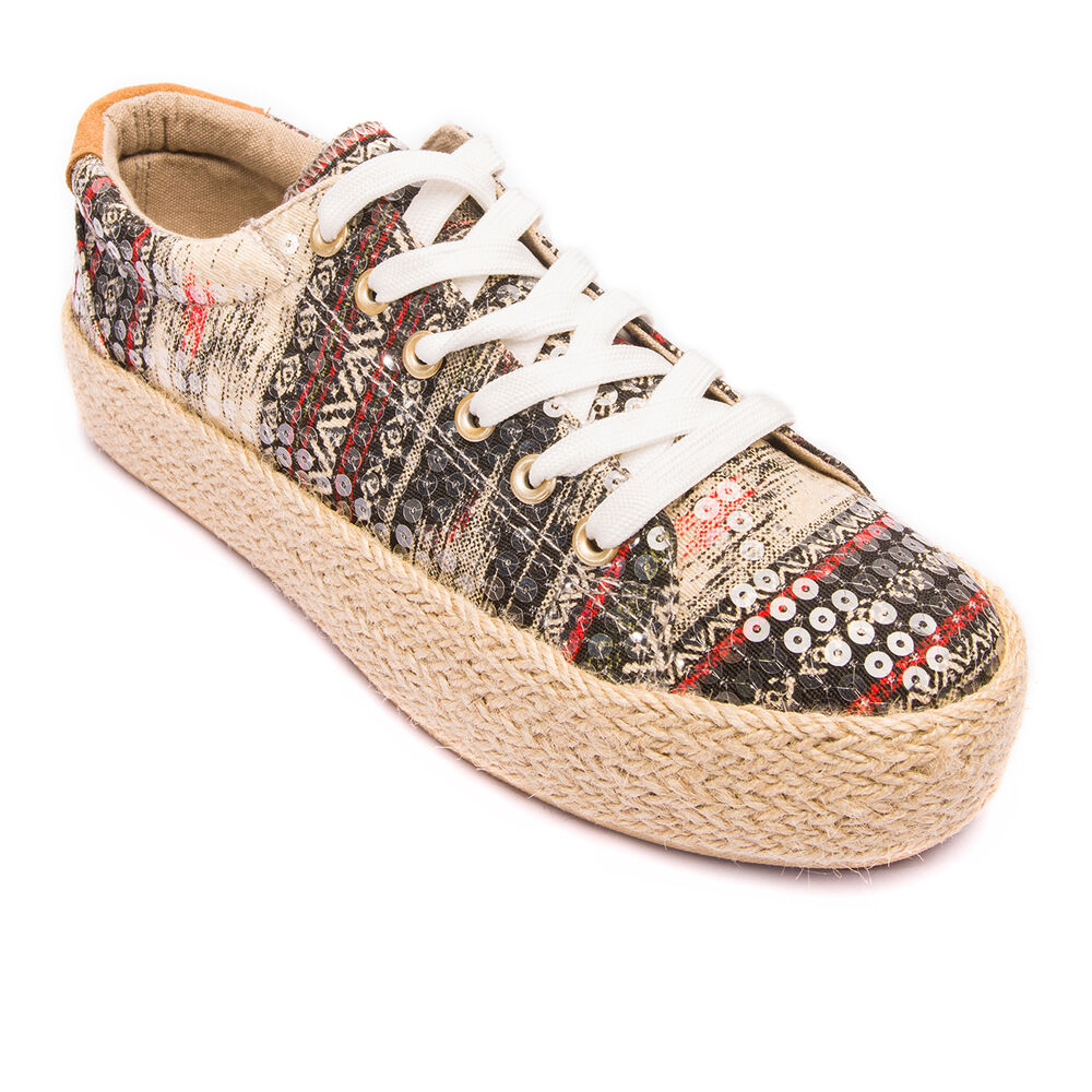 Zapatilla Mujer Gris Male Chancleta image number 2.0