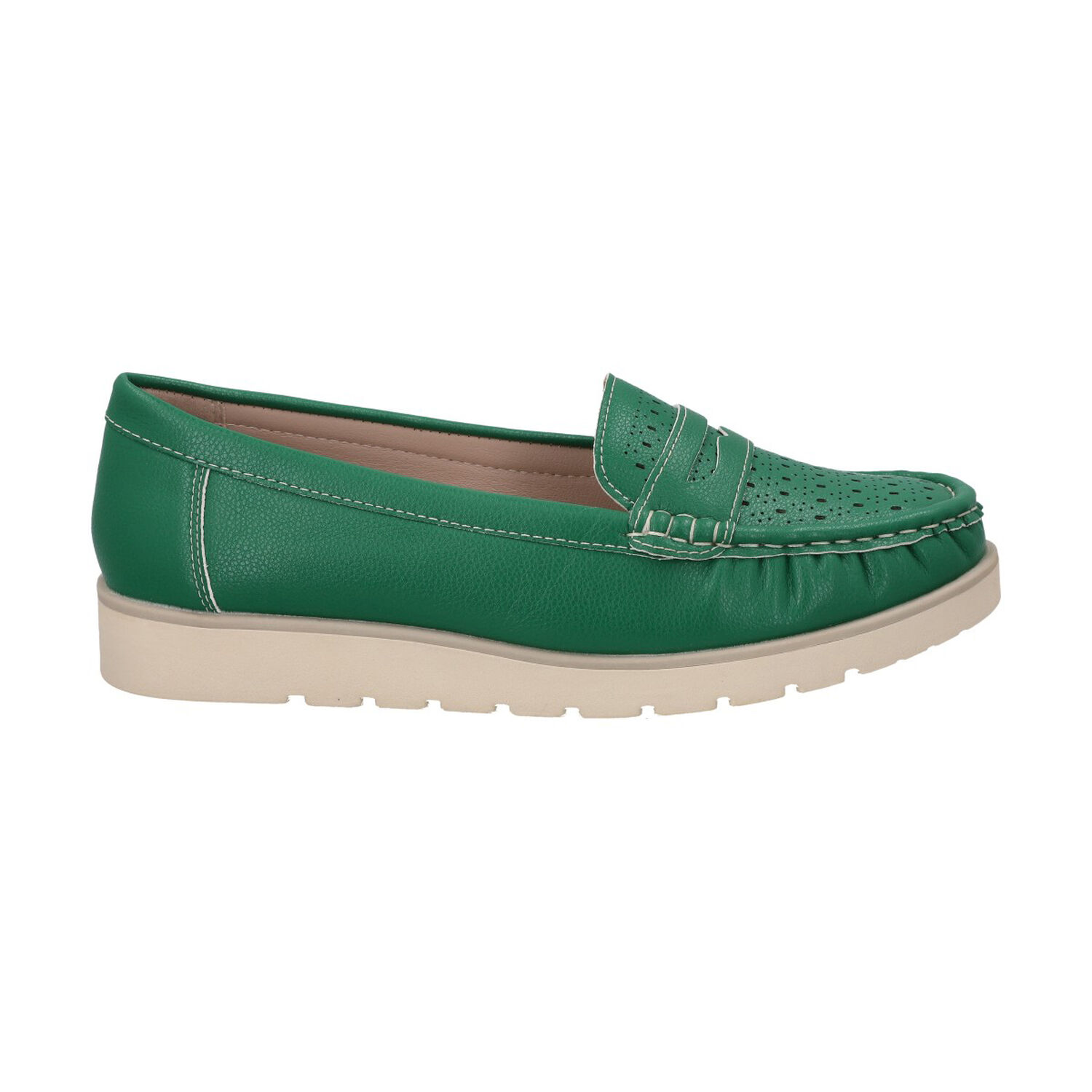 Mocas&iacute;n Mujer Verde Sonia Police image number 0.0